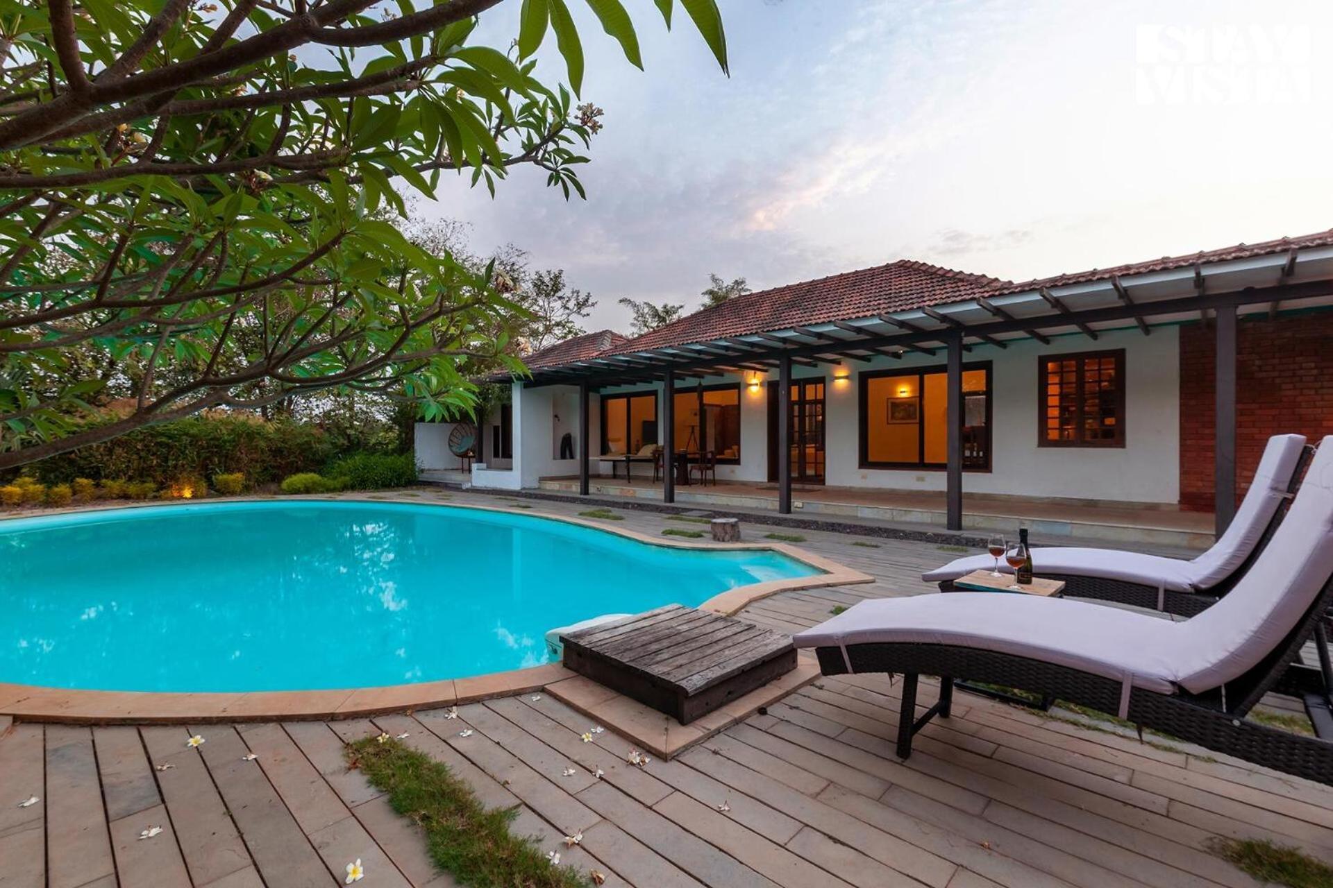 Wander Beyond By Stayvista - Featuring A Bali-Themed Abode And A Refreshing Swimming Pool Alībāg Exteriér fotografie