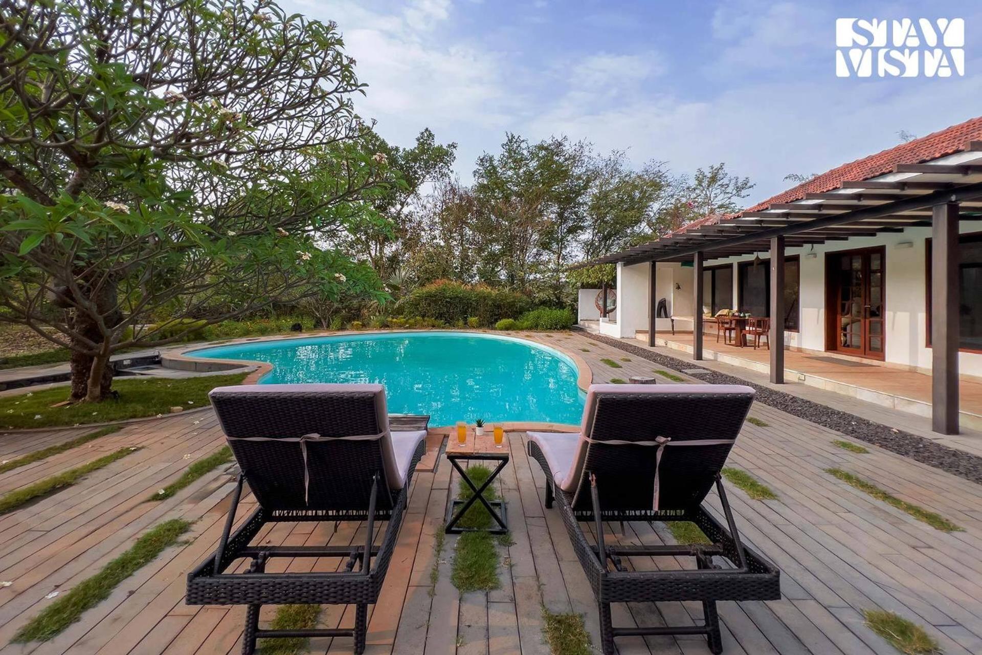 Wander Beyond By Stayvista - Featuring A Bali-Themed Abode And A Refreshing Swimming Pool Alībāg Exteriér fotografie